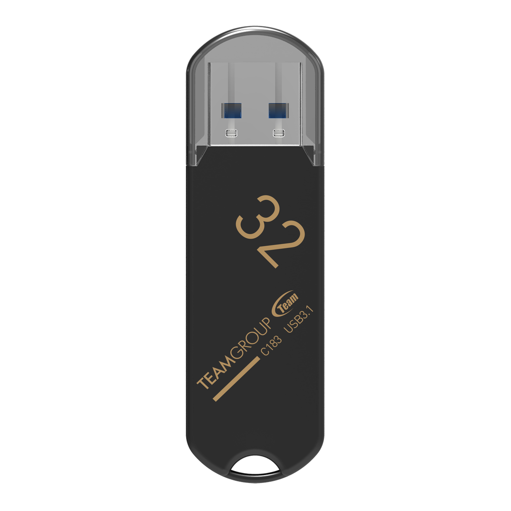 Memorijski stick TEAMGROUP C183 (kapacitet 32GB, sučelje USB 3.1 Gen 1, dimenzije 58 x 17.6 x 7mm, težina 7g)-0
