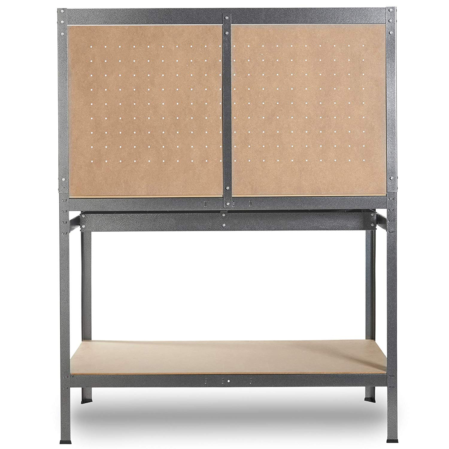 Radni stol VONHAUS s perforiranom pločom (120cm, nosivost 230kg)-6