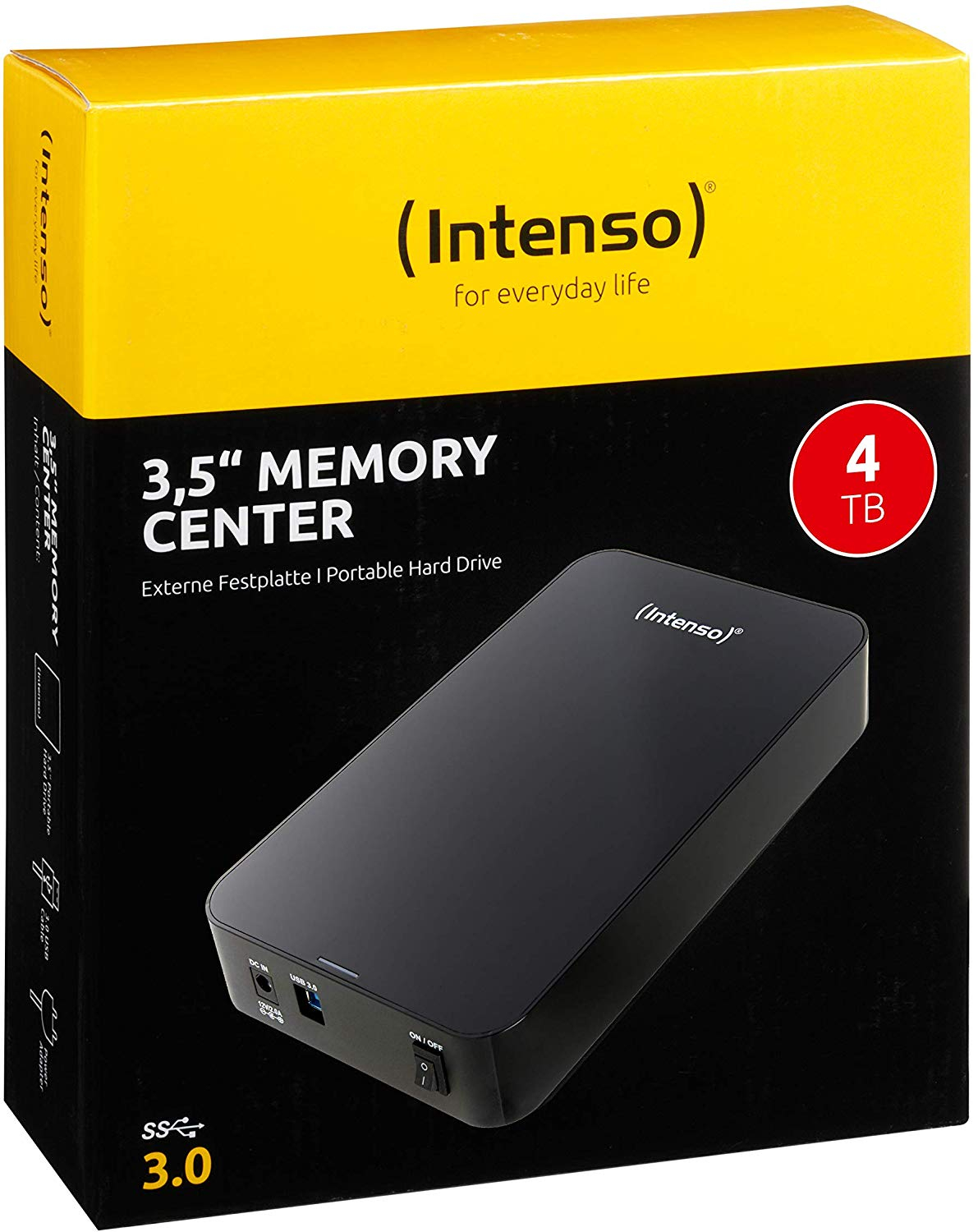 Vanjski tvrdi disk INTENSO 4TB 3.5" Memory Center (USB 3.0)-3