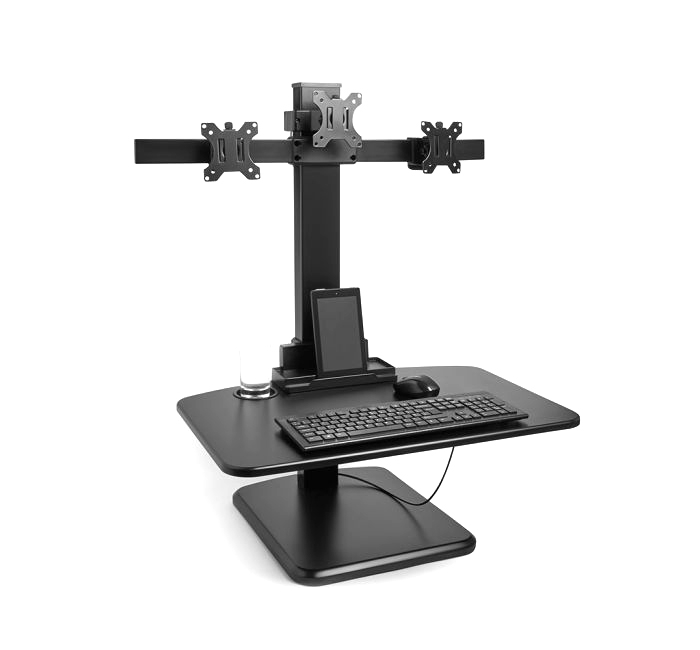 Radna stanica za više monitora VONHAUS Sand Sit & Stand-0