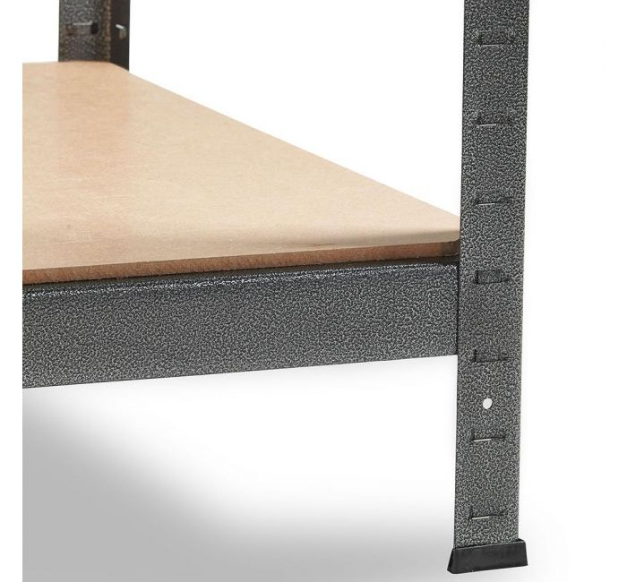 Radni stol i polica bez vijaka VONHAUS 1.2m HAMMERITE-3
