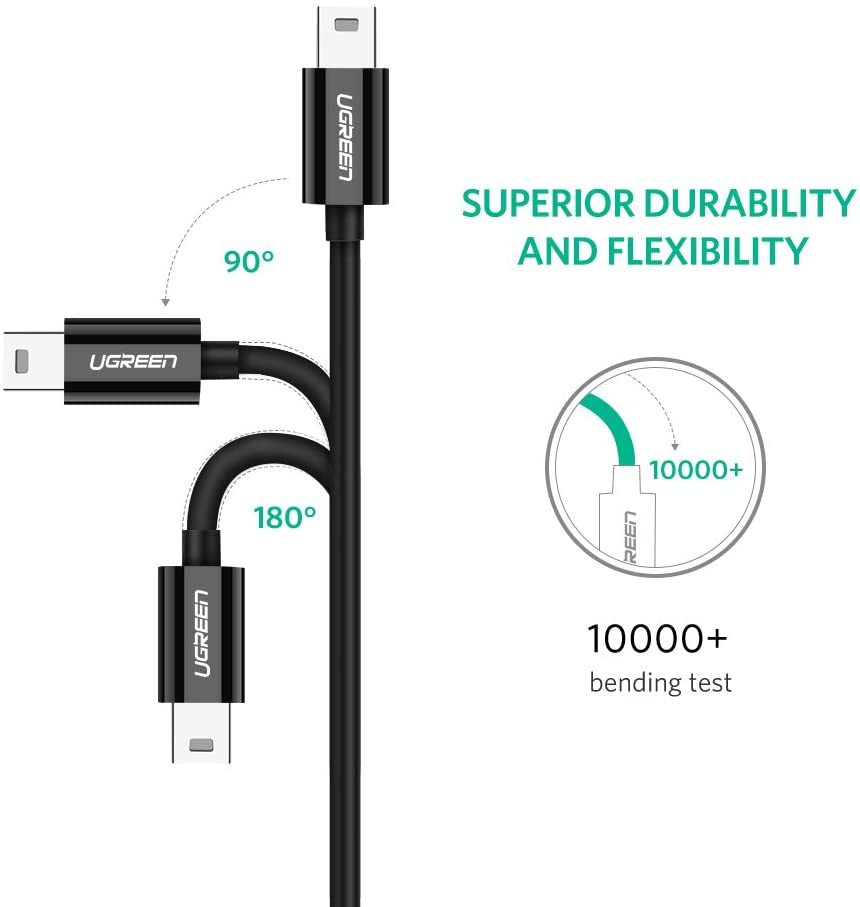 Kabel USB-C UGREEN (USB-C 2.0 na Mini USB 5Pin, M/M)-2