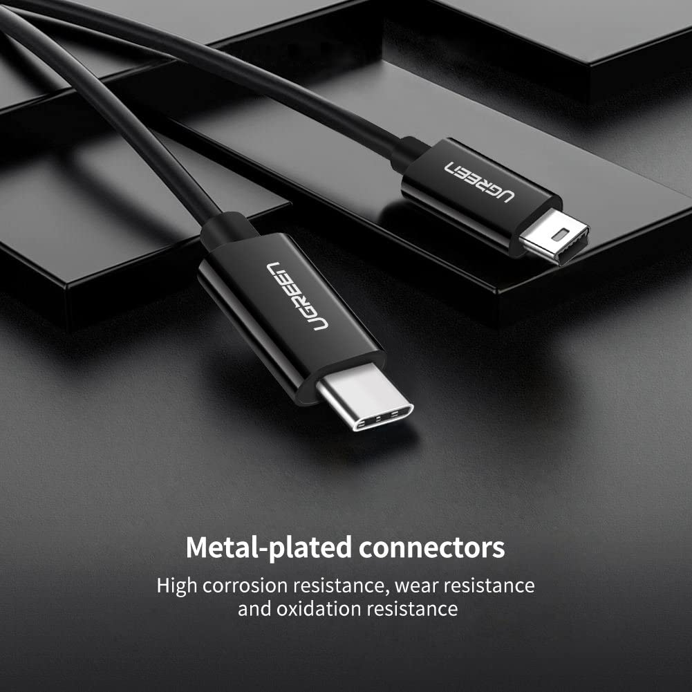Kabel USB-C UGREEN (USB-C 2.0 na Mini USB 5Pin, M/M)-3