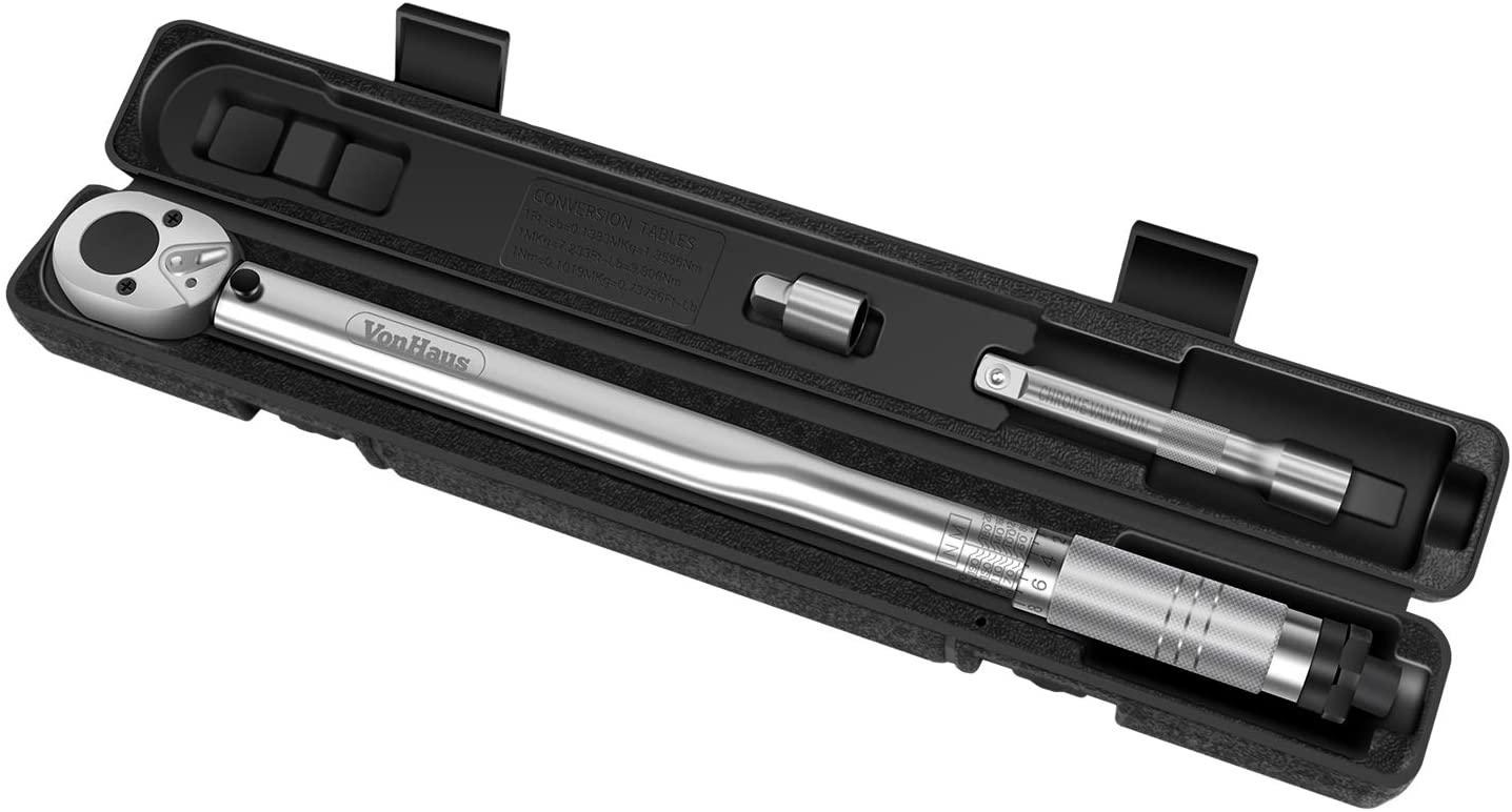 Momentni ključ 1/2'' VONHAUS (s reduktorom i produžetkom)-0