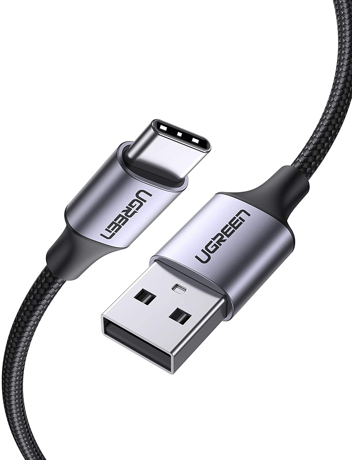 Kabel USB A na USB-C UGREEN (USB 2.0, 0.25 m) crni