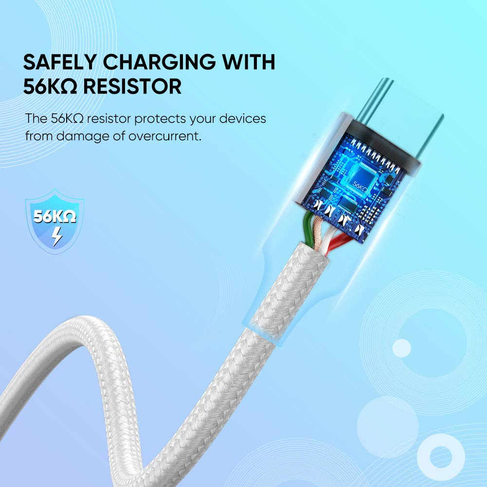 Kabel USB A na USB-C UGREEN (USB 2.0, 0.25 m) bijela-4