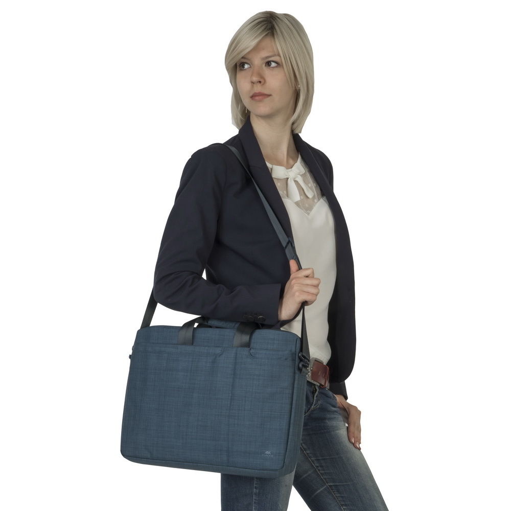 Torba za prijenosno računalo Rivacase plava 15.6"-9