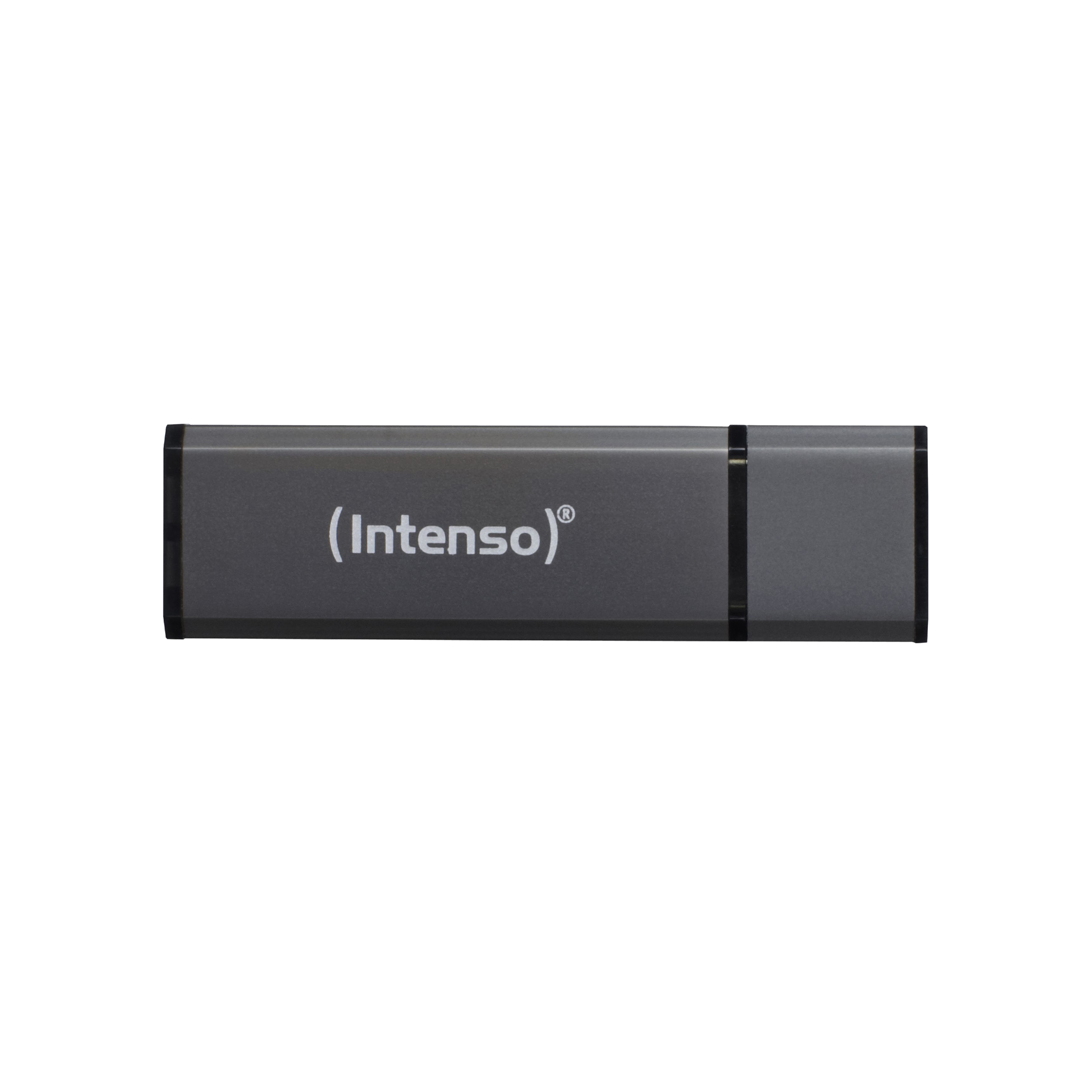 Memorijski stick INTENSO 16GB Alu Line (USB 2.0, antracit)-0