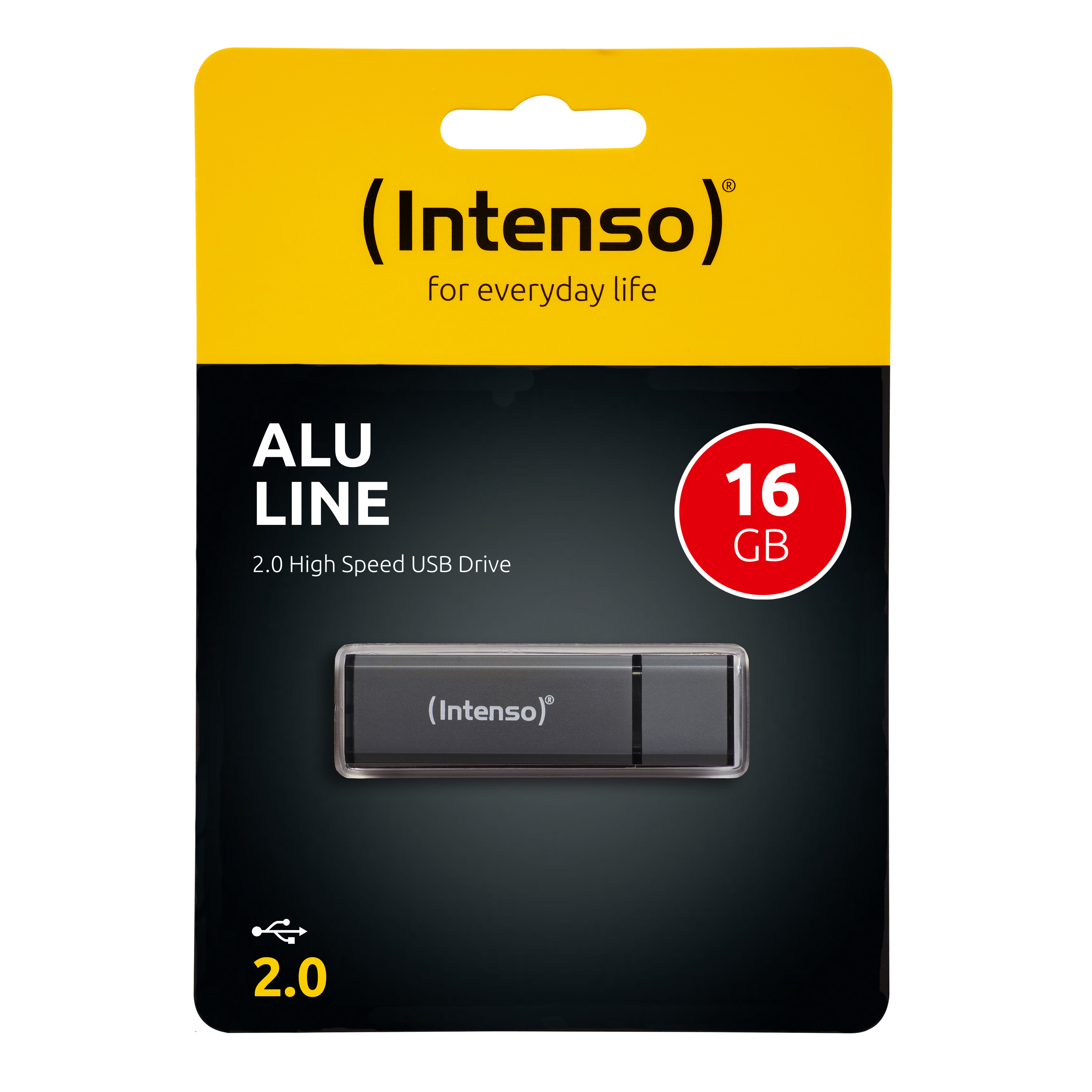Memorijski stick INTENSO 16GB Alu Line (USB 2.0, antracit)-2