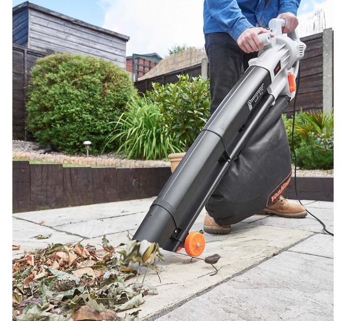 VONHAUS 3in1 electric blower, leaf vacuum cleaner and mulcher 35L-3