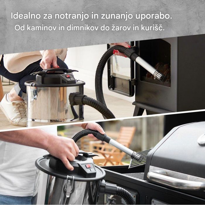 Usisavač za pepeo VONHAUS 15L-10