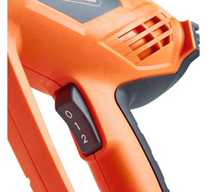 Pištolj na vrući zrak VONHAUS 2000W (220 - 240V, 2000W, maksimalna temperatura 550 °C, minimalna temperatura 350 °C, duljina kabela 1.8 m)-1