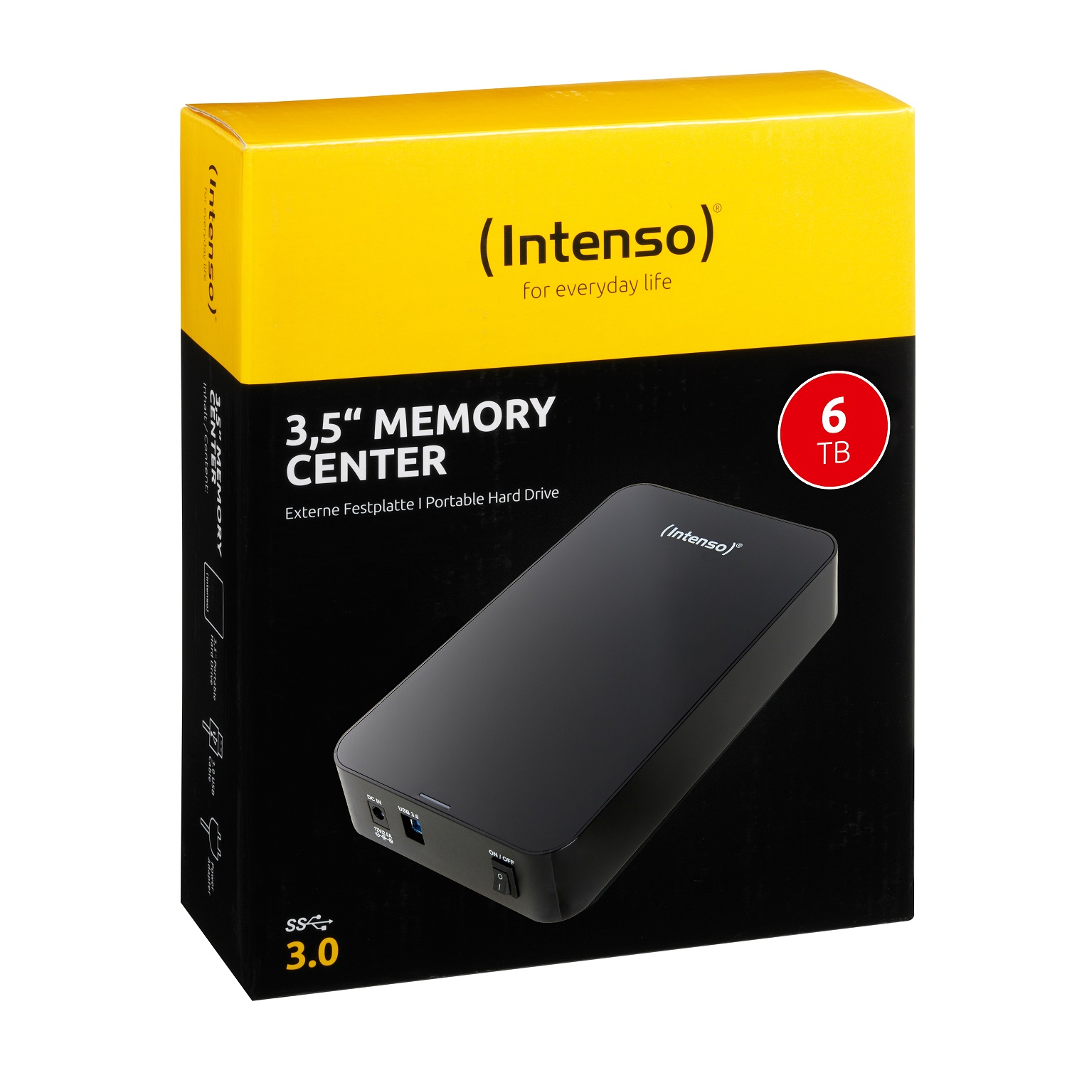 Vanjski tvrdi disk INTENSO 6TB 3.5" Memory Center (USB 3.0)-2