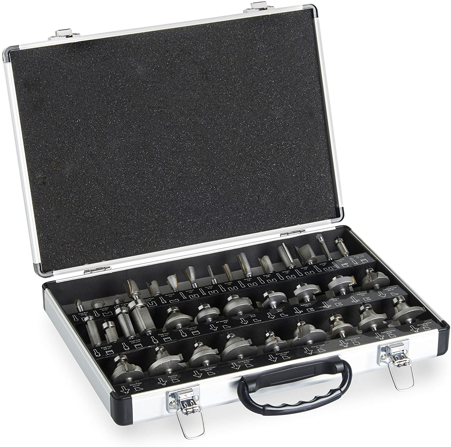 Set glodala VONHAUS (6.35 mm (1/4 ”), 35-dijelni)-4