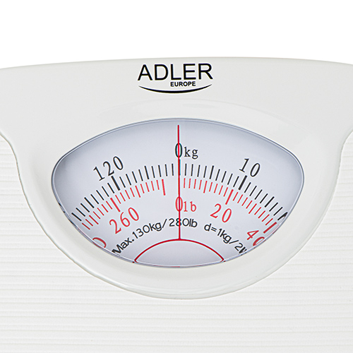 Osobna vaga ADLER AD 8151W (mehanička, do 130kg) bijela-4