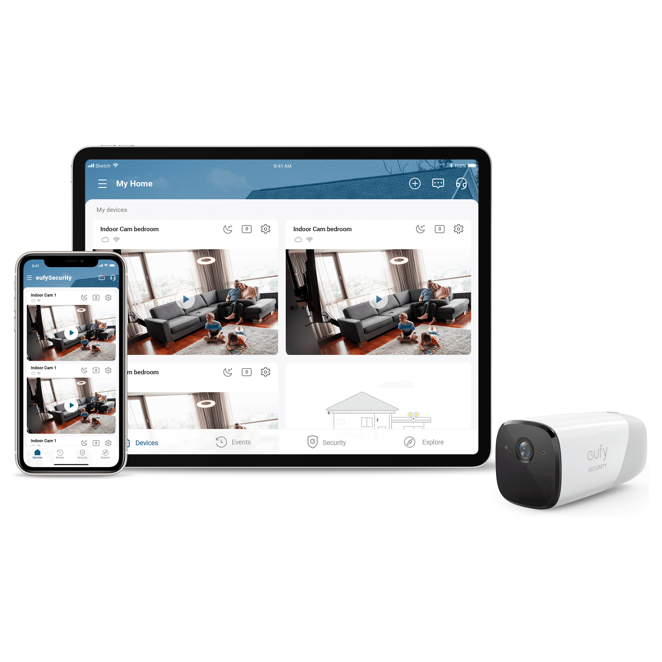EUFY by ANKER Eufy Cam 2 PRO Kit set od 2 nadzorne kamere i bazne stanice-14