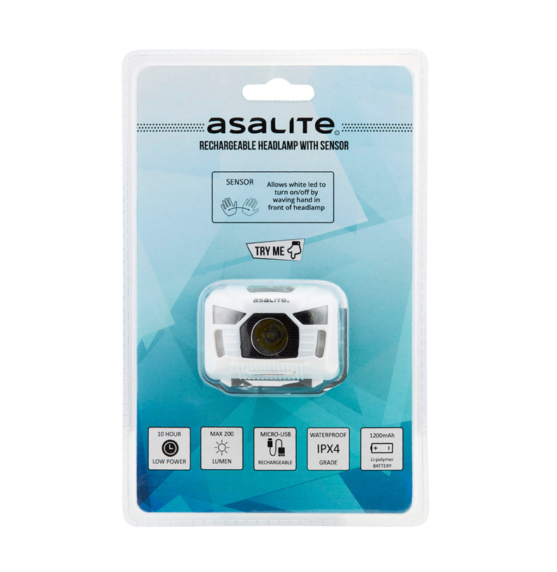 LED čeona lampa ASALITE 3W (punjiva, senzor bijela)-3