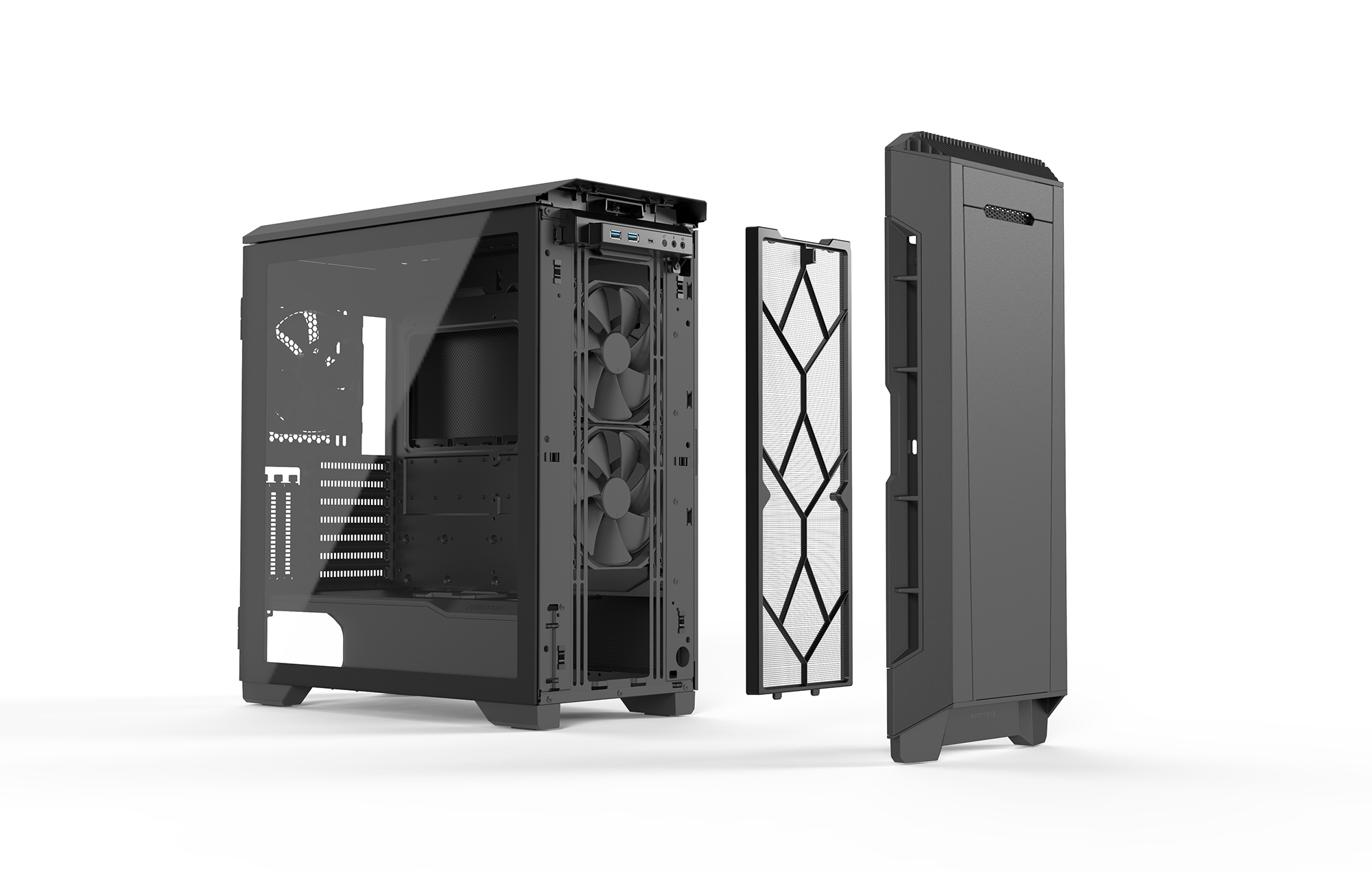 Kućište PHANTEKS ECLIPSE P600S Silent TEMPERED GLASS USB3 EATX (crno)-18