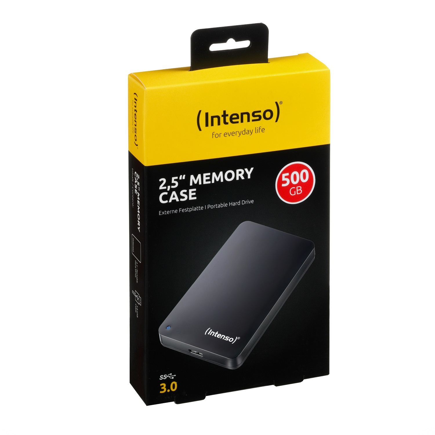 Vanjski tvrdi disk INTENSO 500GB 2.5" Memory Case (USB 3.0 crni)-2