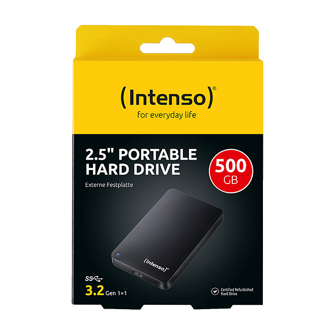 Vanjski tvrdi disk INTENSO 500GB 2.5" Memory Case (USB 3.0 crni)-4