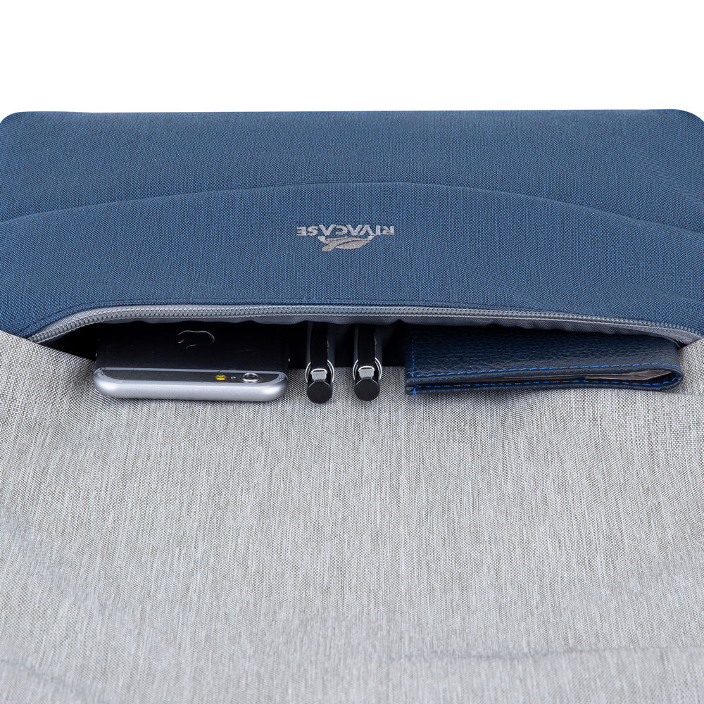 Ruksak za prijenosno računalo RivaCase sivi/plavi 15.6"-11