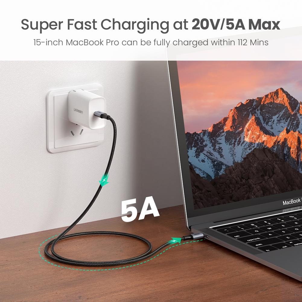 PD kabel USB-C UGREEN (100W, 2 m)-6