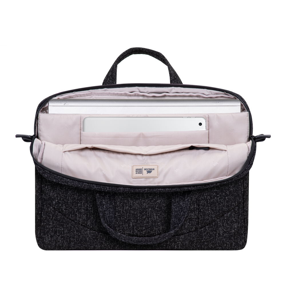 Torba za prijenosno računalo RivaCase crna 15.6"-2