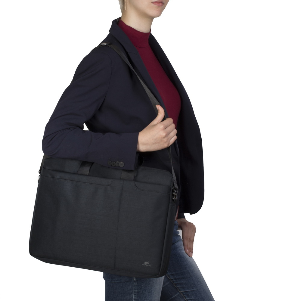 Torba za prijenosno računalo RivaCase crna 15.6"-7
