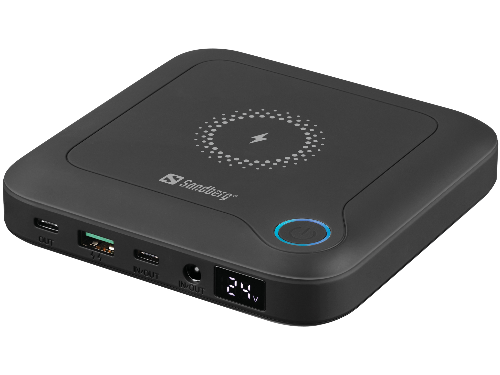 Prijenosna baterija SANDBERG All-in1 Laptop Powerbank 24000-0