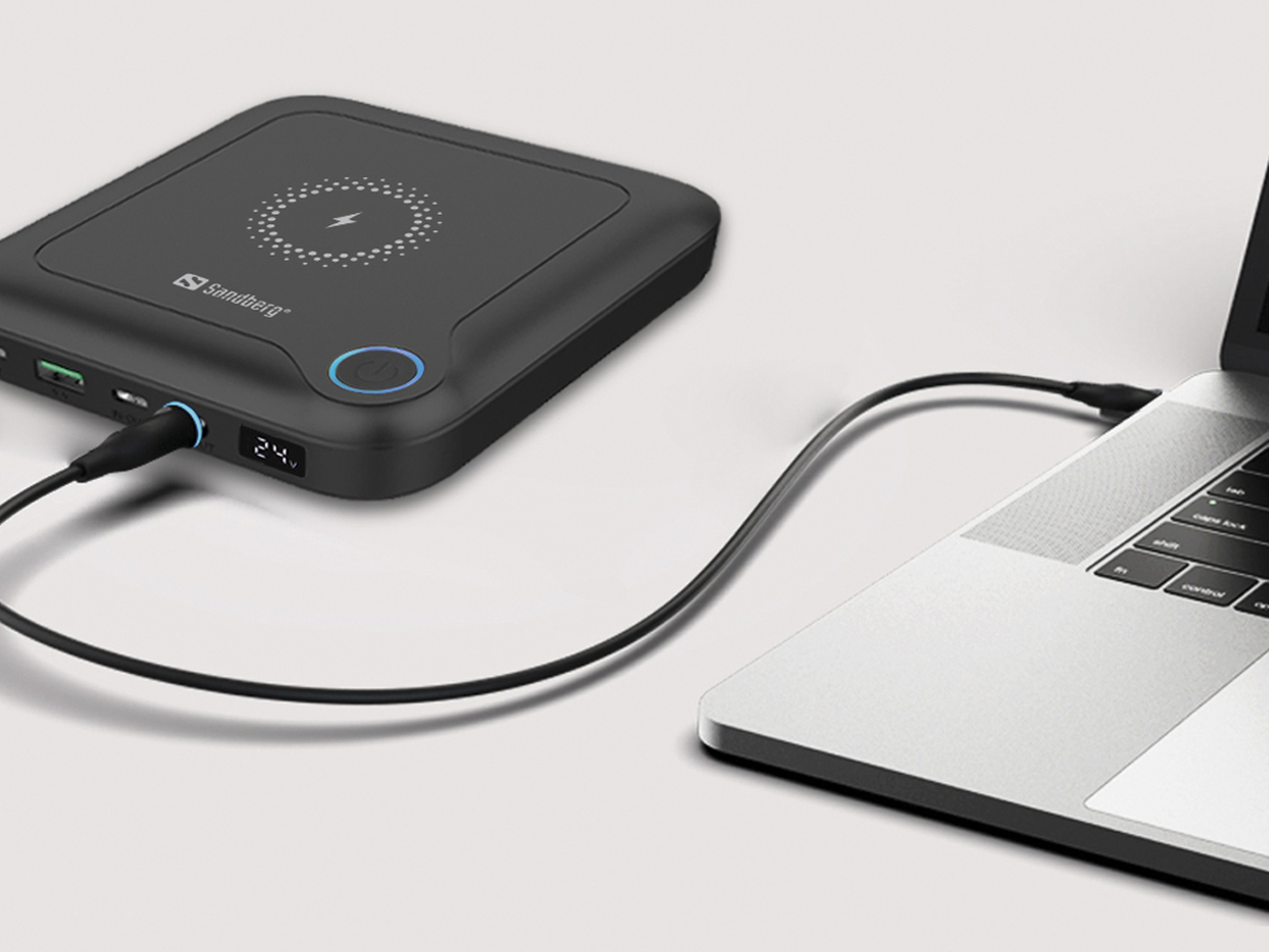 Prijenosna baterija SANDBERG All-in1 Laptop Powerbank 24000-2