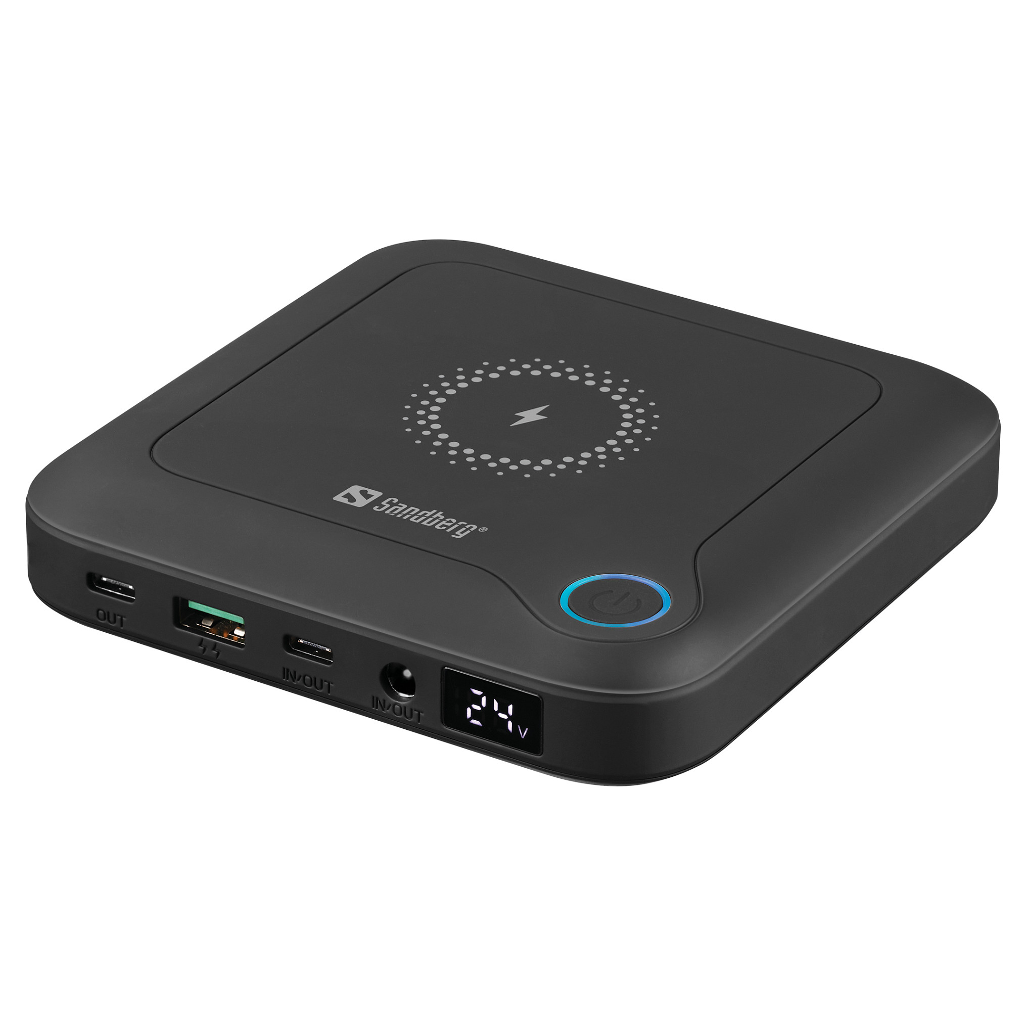 Prijenosna baterija SANDBERG All-in1 Laptop Powerbank 24000-8