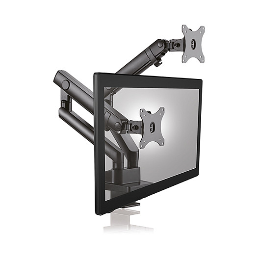 Nosač IcyBox za dva monitora do 32" s montažom na rub stola-18