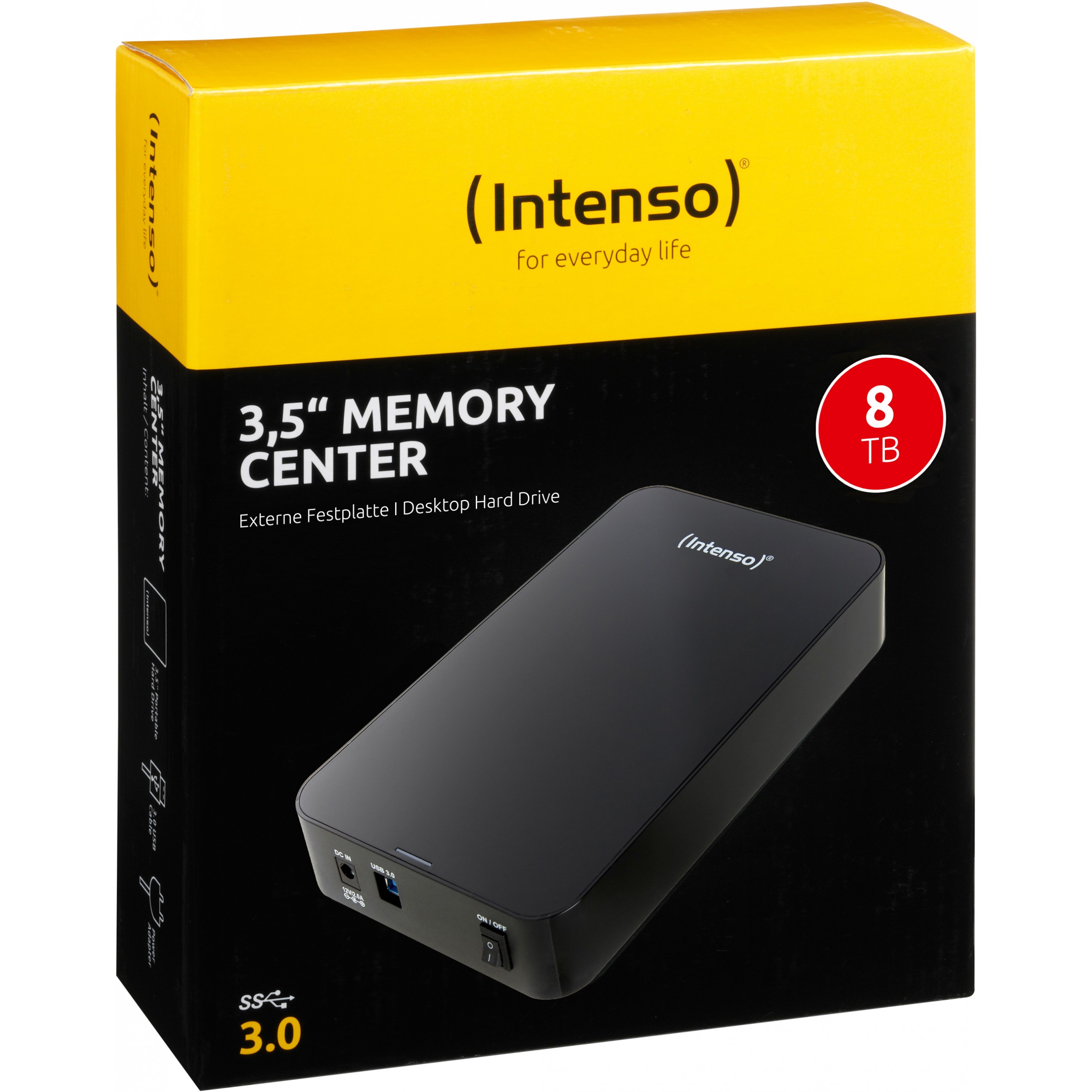 Eksterni INTENSO 8TB 3.5" Memory Center USB 3.0-4