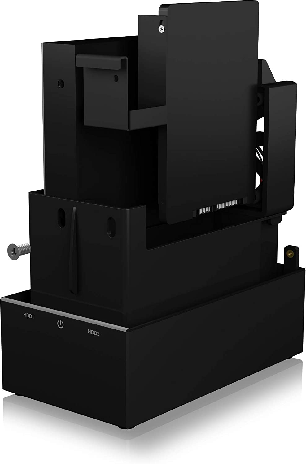 Vanjsko kućište Icybox IB-RD3621-C31 za RAID s 2 diska 2.5" ili 3.5" SATA-3
