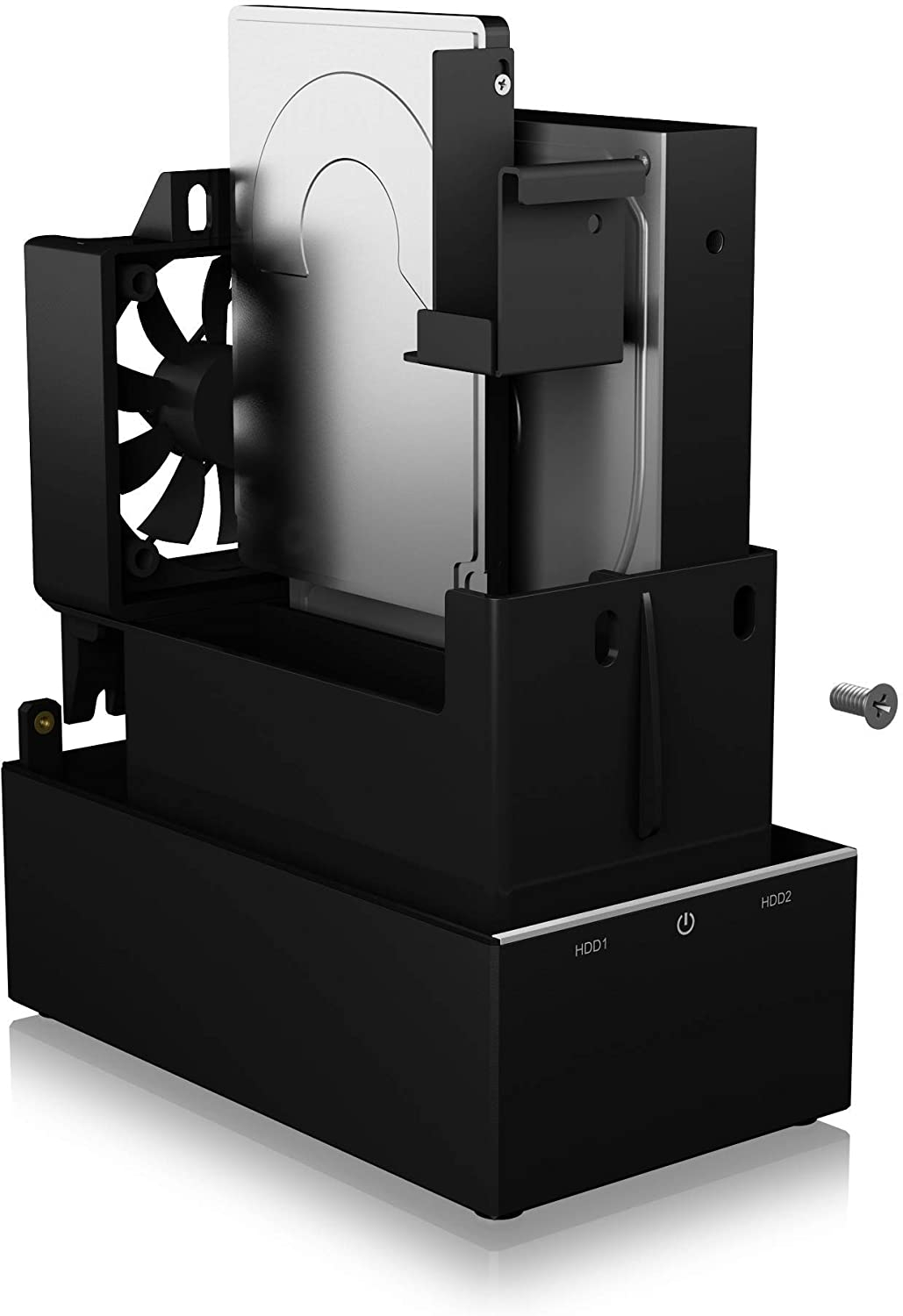 Vanjsko kućište Icybox IB-RD3621-C31 za RAID s 2 diska 2.5" ili 3.5" SATA-4