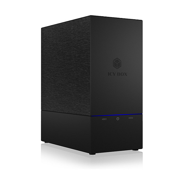 Vanjsko kućište Icybox IB-RD3621-C31 za RAID s 2 diska 2.5" ili 3.5" SATA-6