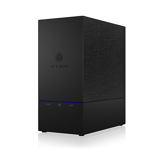 Vanjsko kućište Icybox IB-RD3621-C31 za RAID s 2 diska 2.5" ili 3.5" SATA-7