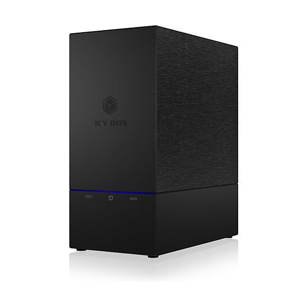 Vanjsko kućište Icybox IB-RD3621-C31 za RAID s 2 diska 2.5" ili 3.5" SATA-8