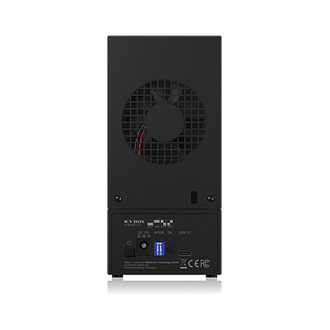 Vanjsko kućište Icybox IB-RD3621-C31 za RAID s 2 diska 2.5" ili 3.5" SATA-9