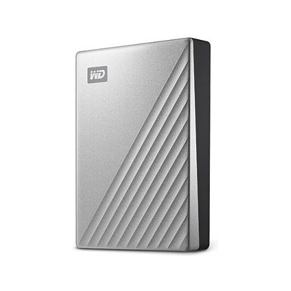 Prijenosni disk WESTERN DIGITAL WD My Passport ULTRA 4TB USB-C 3.1, silver-15