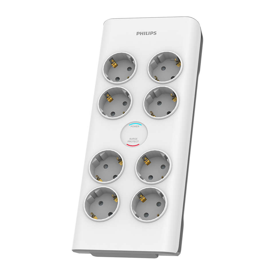 Zaštita od prenapona PHILIPS sa 8 utičnica-0