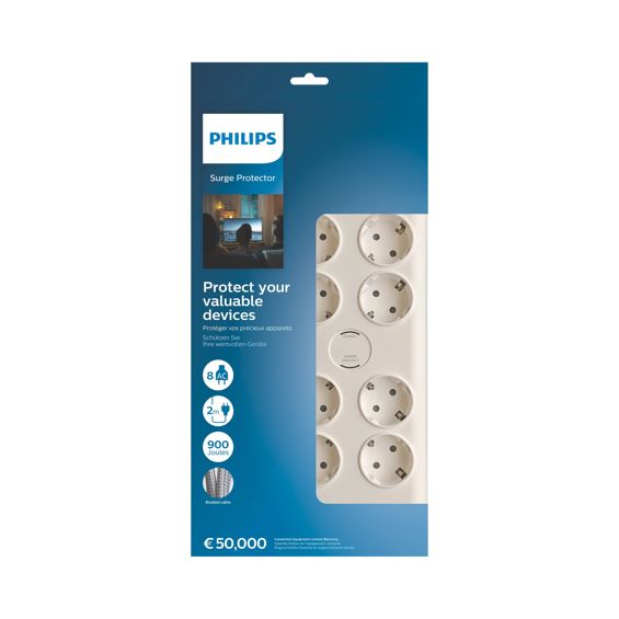 Zaštita od prenapona PHILIPS sa 8 utičnica-4