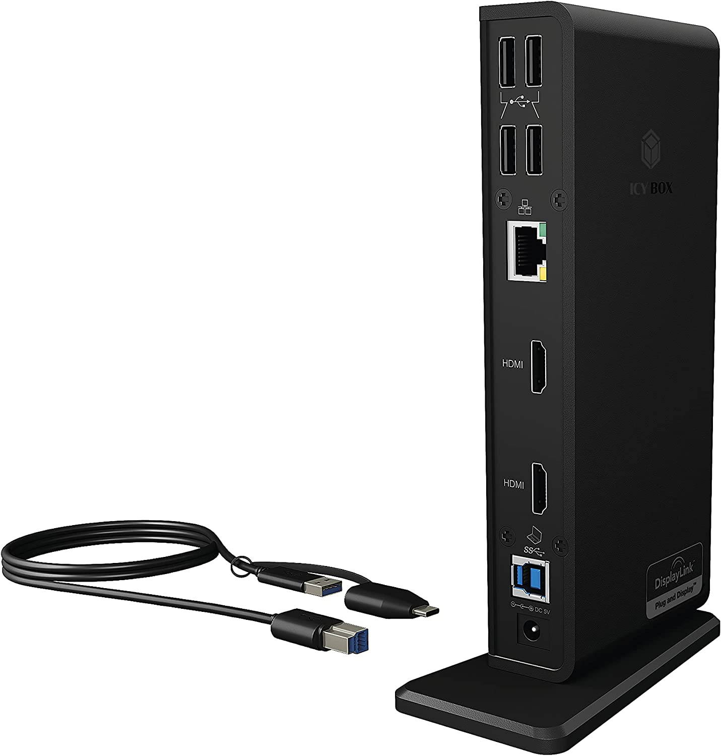Priključna stanica ICYBOX IB-DK2251AC Multi-Docking USB-C