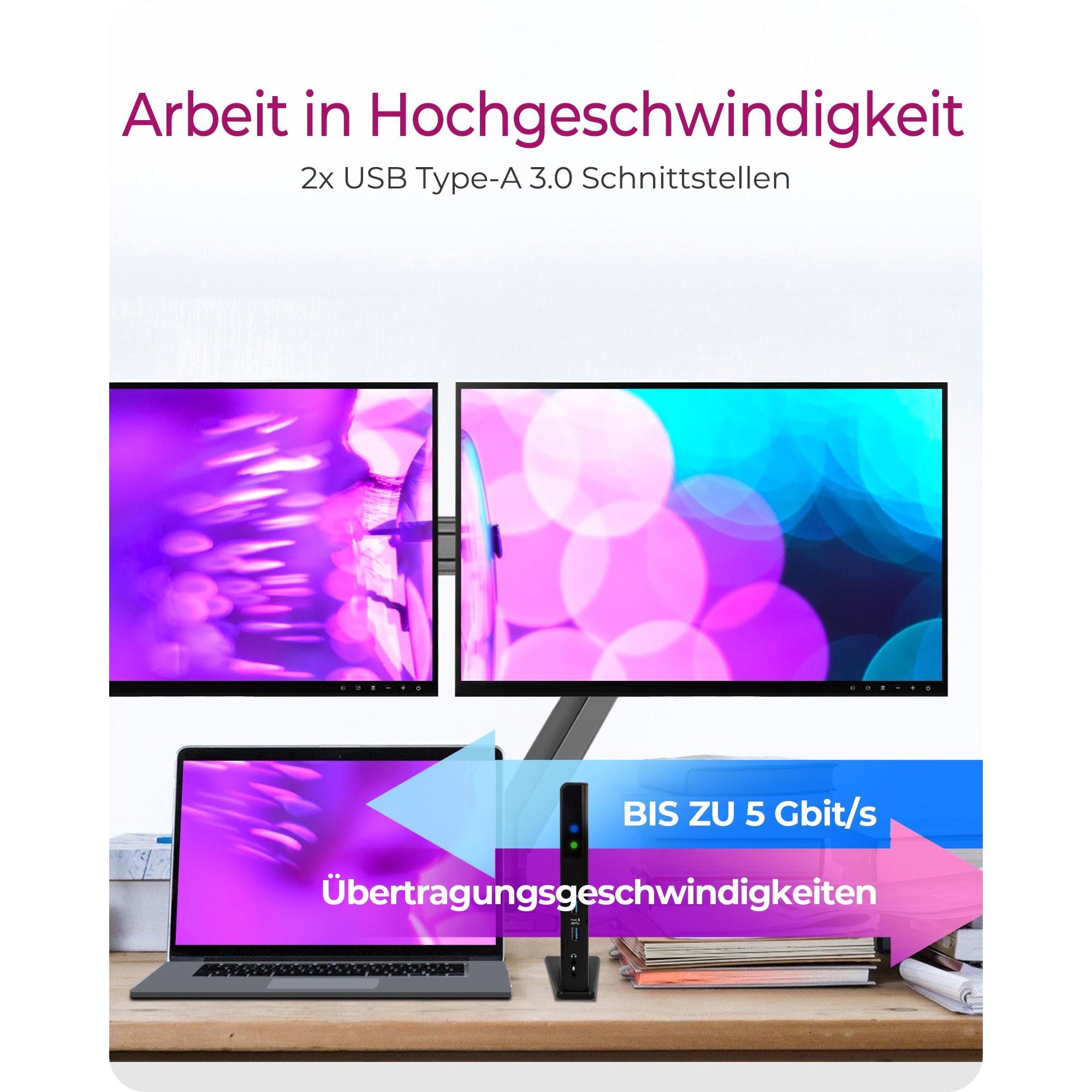 Priključna stanica ICYBOX IB-DK2251AC Multi-Docking USB-C-7