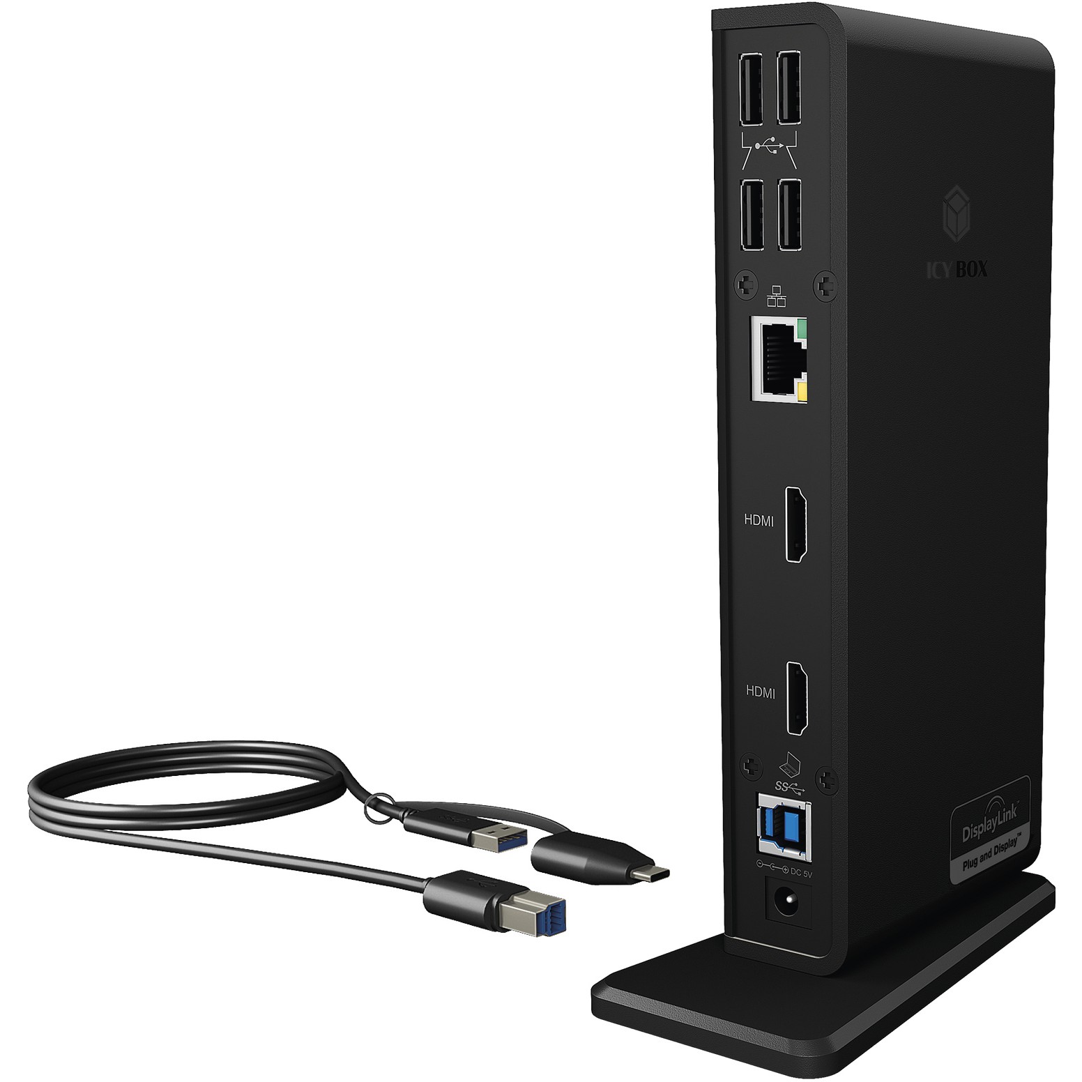 Priključna stanica ICYBOX IB-DK2251AC Multi-Docking USB-C-11
