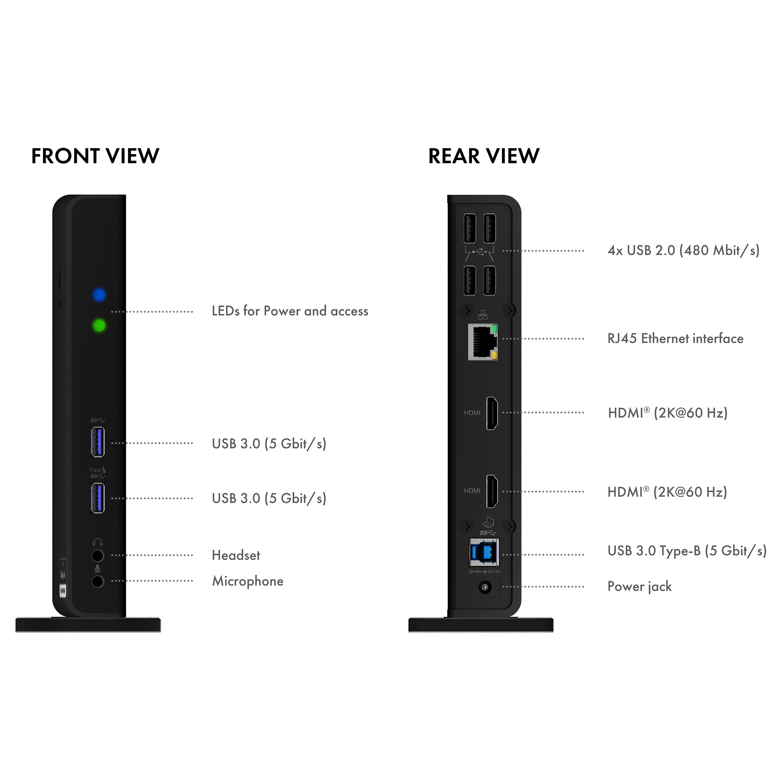 Priključna stanica ICYBOX IB-DK2251AC Multi-Docking USB-C-14