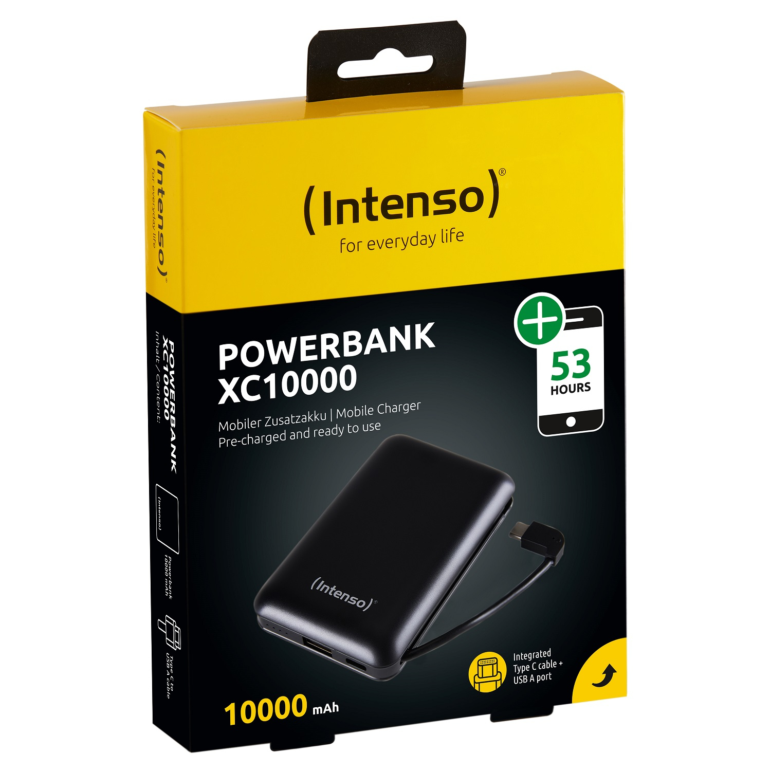 Prijenosna baterija INTENSO XC 10000mAh (crna)-5