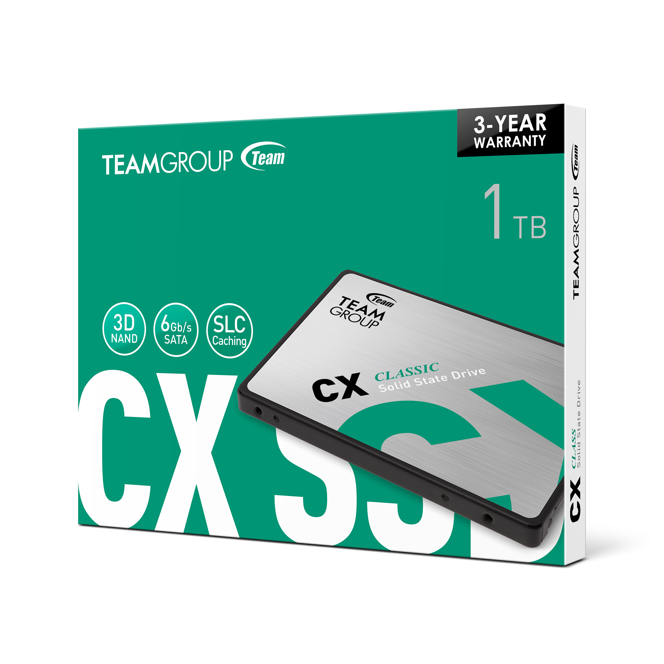 SSD disk Teamgroup (1 TB, CX2 3D NAND SATA 3 2.5 inča)-4