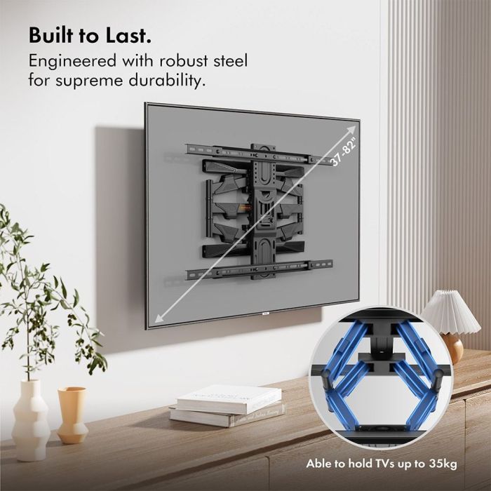 Nosač za TV zidni VONHAUS (37"- 70", do 45kg, nagib +5° -8°, zakret 180°)-8