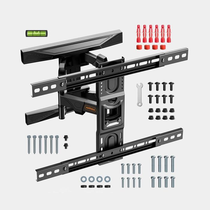 Nosač za TV zidni VONHAUS (37"- 70", do 45kg, nagib +5° -8°, zakret 180°)-6